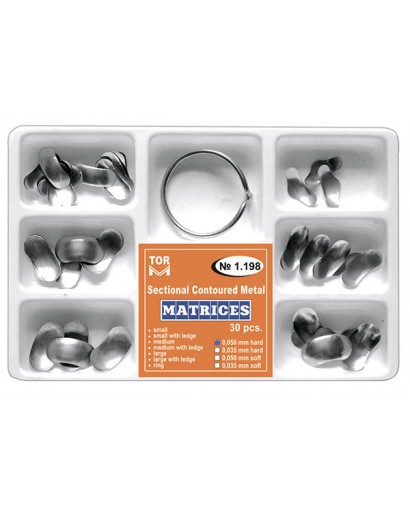 Kit Matrici Metalice Sectionale Conturate TOR VM Asortate 30buc/Kit 